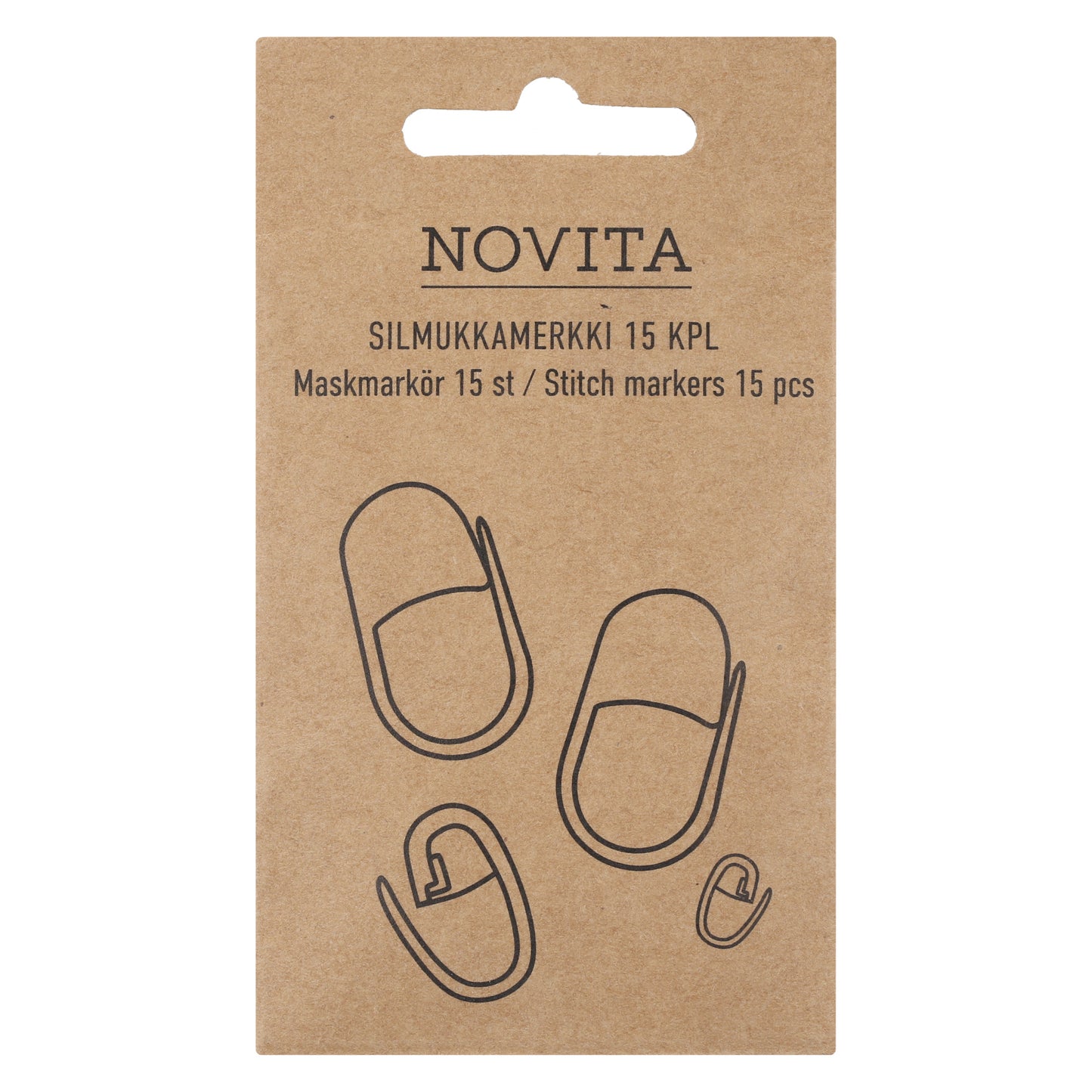 Novita Silmukkamerkit pkt myyntierä 10 ras
