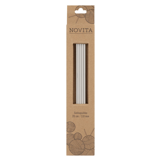 Novita sukkapuikot 20 cm 3.0 mm, myyntierä 10 kpl