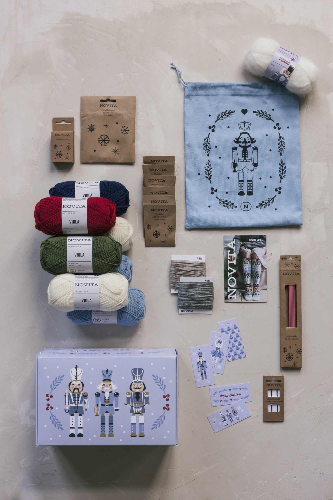 Novita Pähkinänsärkijä-sukkaboksi, 1 kpl