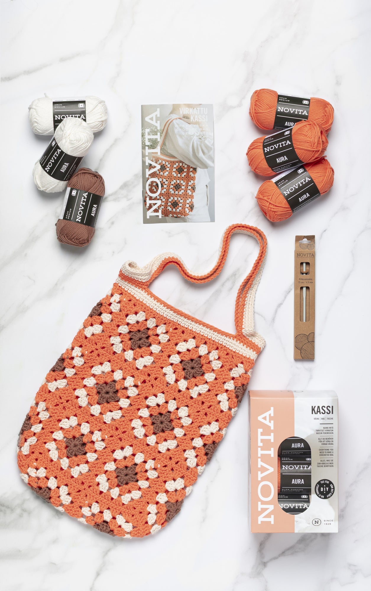 Novita Aura Virkkausboksi 6 kpl