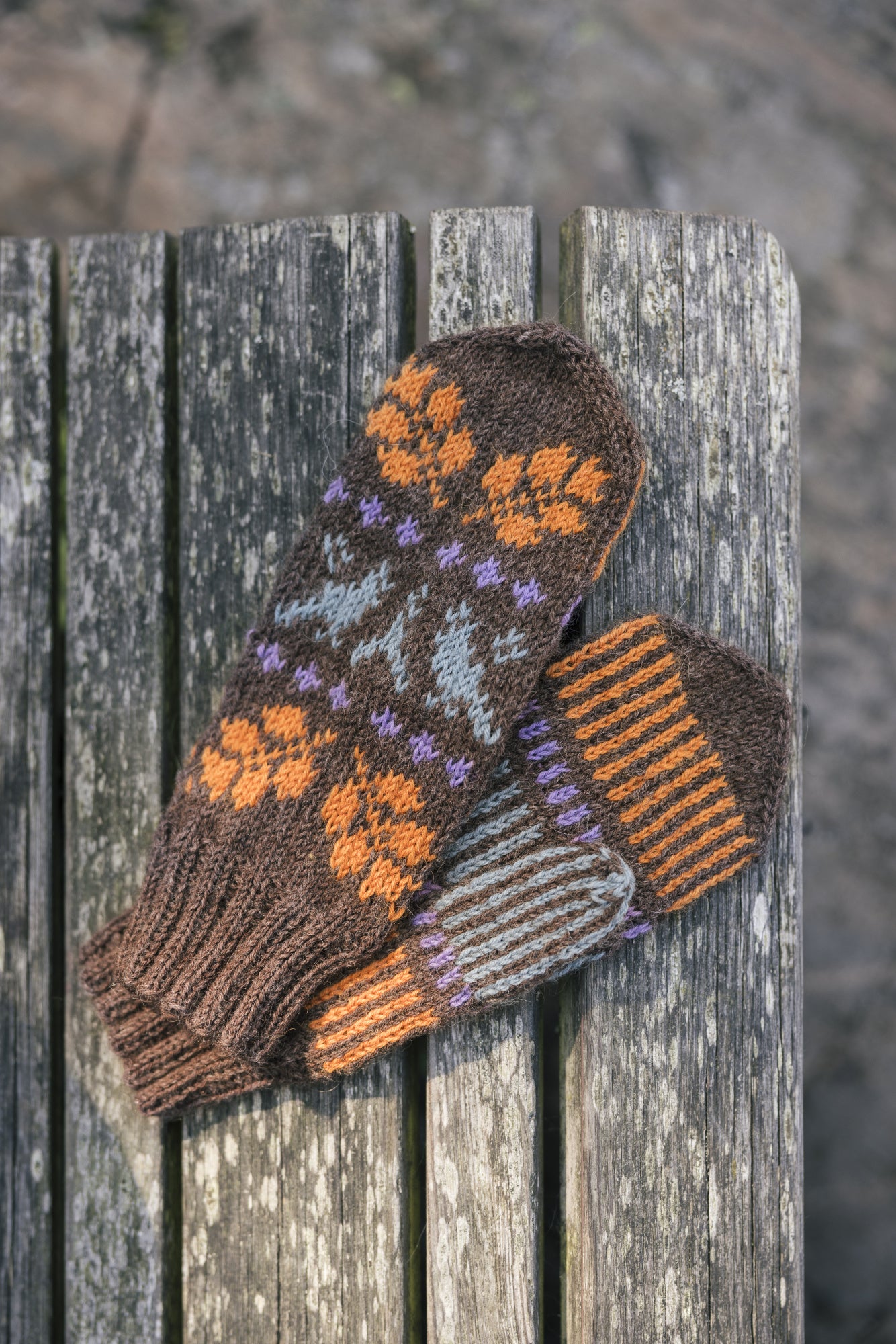 Nalle kirjoneulelapaset-boksi 6 kpl