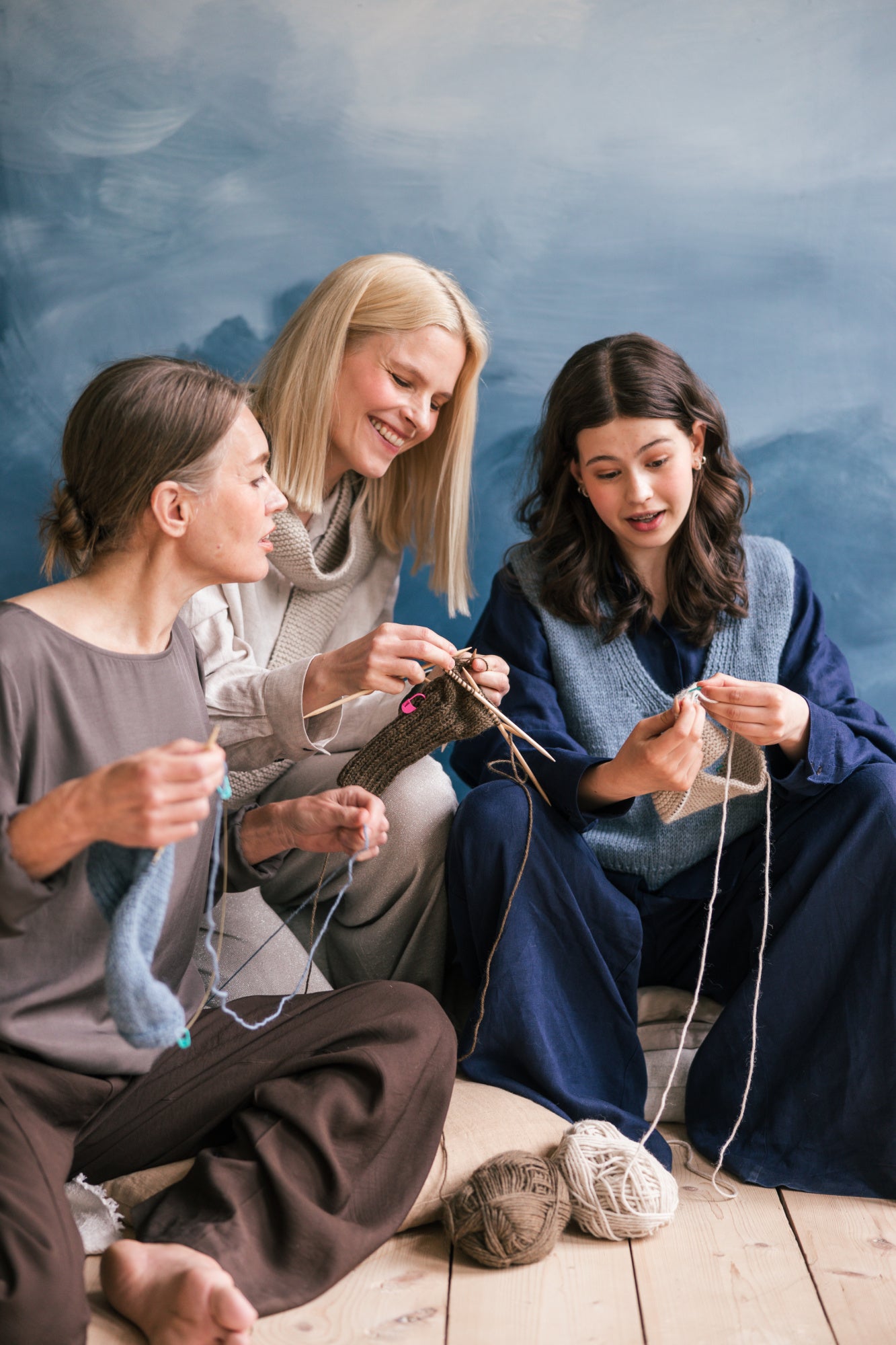 Aloittelijaboksi taso 3, neuleliivi 6 kpl