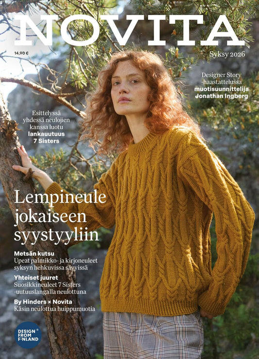 Novita lehti Syksy 2026, myyntierä 5 kpl