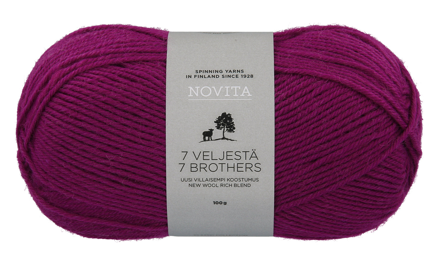 Novita 7 Veljestä myyntierä 10 x 100 g