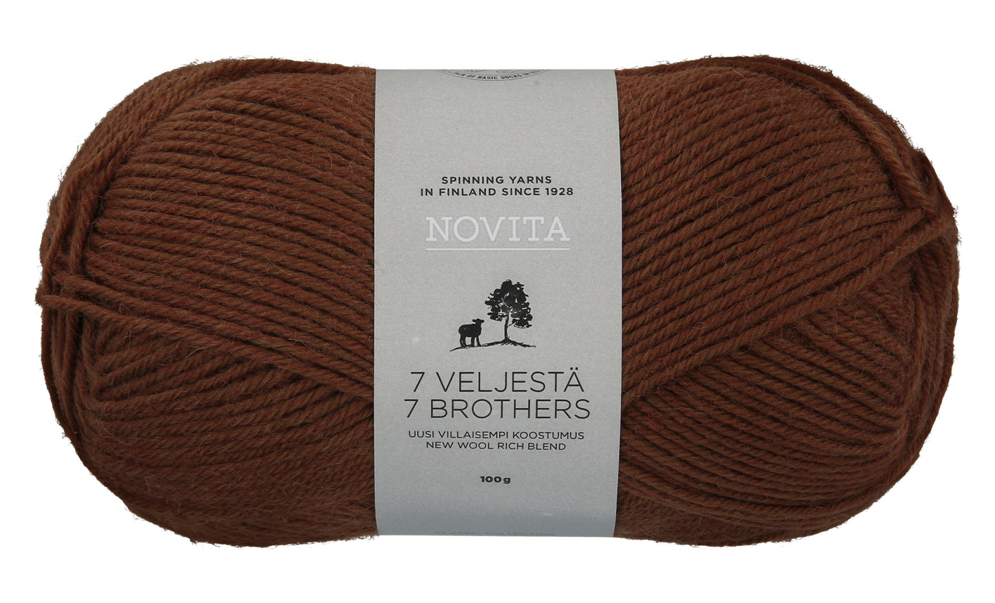 Novita 7 Veljestä myyntierä 10 x 100 g