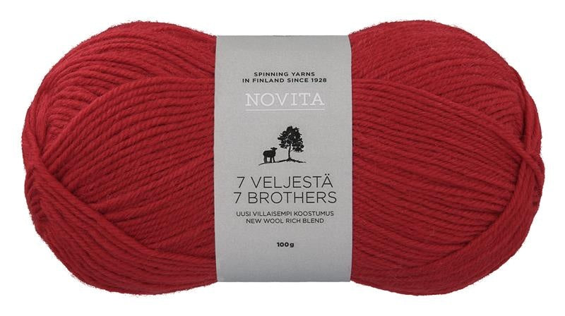 Novita 7 Veljestä myyntierä 10 x 100 g