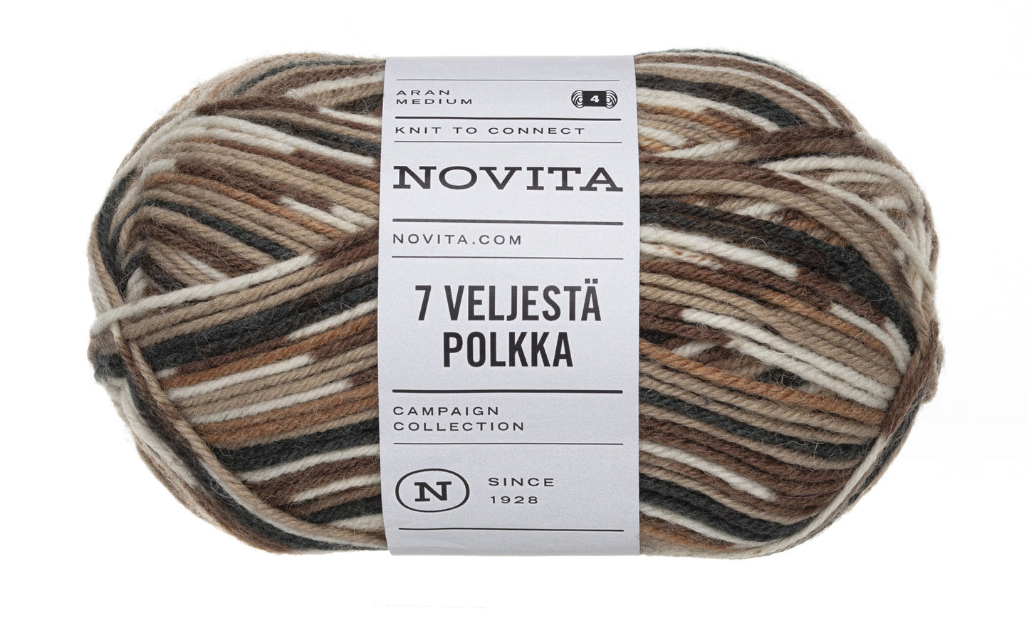 ERÄ: Novita 7 Veljestä Polkka 10 x 100 g