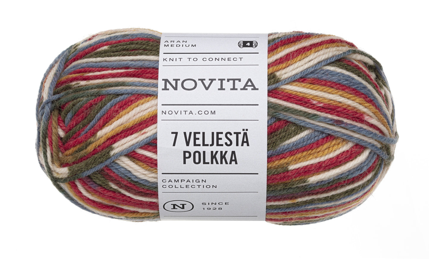 ERÄ: Novita 7 Veljestä Polkka 10 x 100 g
