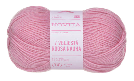 Novita 7 Veljestä Roosa Nauha  myyntierä 10 x 150 g