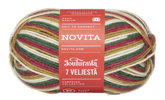7 Veljestä Jouluraita 10 x 150 g